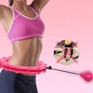 Gym Sport Hoop Fitness Equipment : Adjustable Thin Waist Exercise